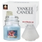 YANKEE CANDLEジャーM シェードセット クリア