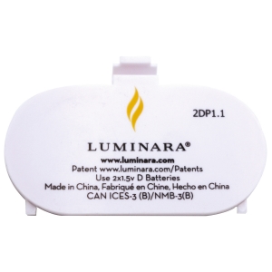 LEDキャンドル　LUMINARA（ルミナラ）ピラー単１電池用蓋【旧仕様】