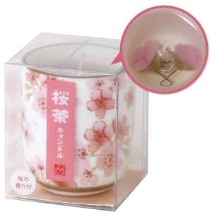 桜茶キャンドル（小）